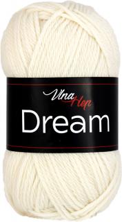 Merino vlna DREAM ( vlna hep)-6402 smetanová (DOČASNĚ NEDOSTUPNÉ u výrobce)