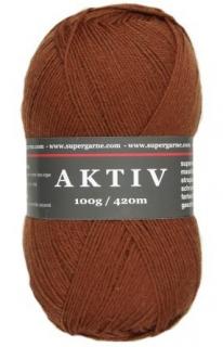 ponožková AKTIV 4-FACH UNI - 2512 - středně hnědá