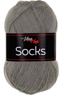 ponožková příze 4 fach Socks - 61029 tmavší šedá