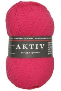 ponožková příze Aktiv 2540 - pink