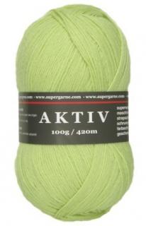ponožková příze Aktiv 2568 - limone