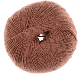 ponožková příze Aktiv Fine Cotton - 7712 - světle hnědá