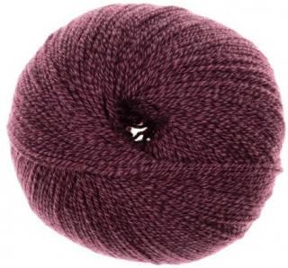ponožková příze Aktiv Fine Cotton - 7735 bordo