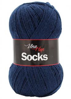 ponožková příze Socks (Vlna Hep) 6117 - tmavě modrá