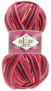 Příze Alize SUPERWASH 100 - 2698 růžová