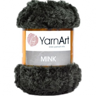 příze chlupatá YarnArt Mink - 343 - tmavě šedá