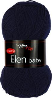 příze Elen Baby( vlna - Hep)-4121 temně modrá