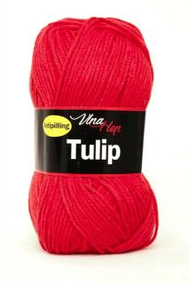 příze (Vlna Hep) - Tulip 4008 - červená (červený mák)