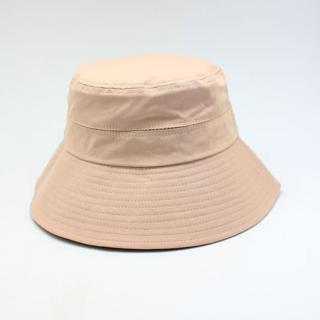 Bavlněný klobouk Bucket P-12478 - šňůrka na krk a stahování VYBERTE BAREVNOU VARIANTU: starorůžová