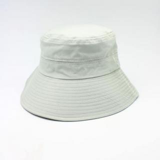 Bavlněný klobouk Bucket P-12478 - šňůrka na krk a stahování VYBERTE BAREVNOU VARIANTU: světle zelená