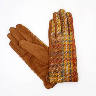 Camel zimní rukavice s  podšívkou mikroplyš P-17164-4
