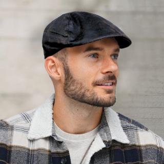 Černá nepromokavá bekovka wintage washed cotton Duck cap  Ba-31584159-500 Vyberte velikost: 59