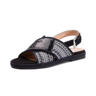 Dámské sandály Espadrilky GEOX D925SC 0DS21 C9999 černá Velikost EU: 36