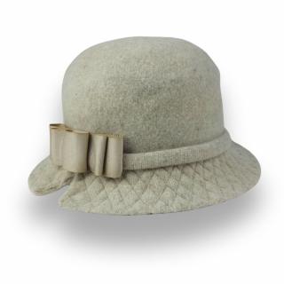 Dámský klobouk BUCKET W-0480/960 - béžový melange