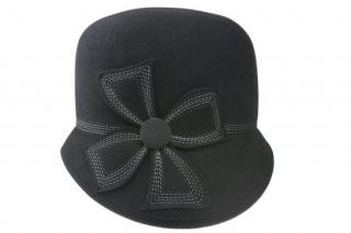 Dámský plstěný klobouk TONAK 52786/15 černý Q 9030 VELIKOST: 56