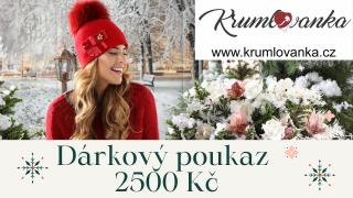 Dárkový poukaz v hodnotě ... Vyberte hodnotu poukazu: 2500