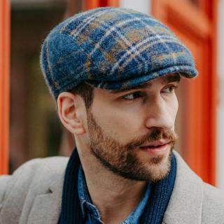Gottmann pánská zimní bekovka s klapkami na uši GT-Richmond-K-645-50 100% PURE WOOL Vyberte velikost: 57