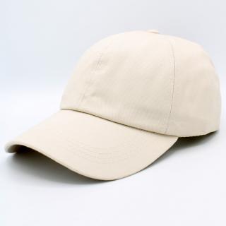 Kšiltovka Canvas baseball - 100% bavlna - Washed cotton - více barev VYBERTE BAREVNOU VARIANTU: světle béžová