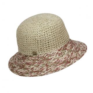 Letní dámský klobouk béžový Ba-30225397-700 vel.58