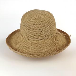 Letní klobouk z rafie BUCKET DÁMSKÝ Fa-40107 natural