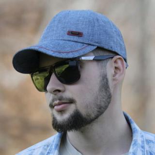 Letní kšiltovka baseball Ho-004 modrá Vyberte velikost: S