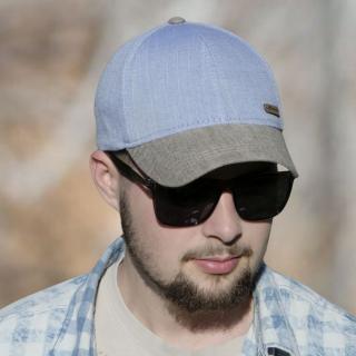 Letní kšiltovka Baseball Mg-004 modrá Vyberte velikost: L