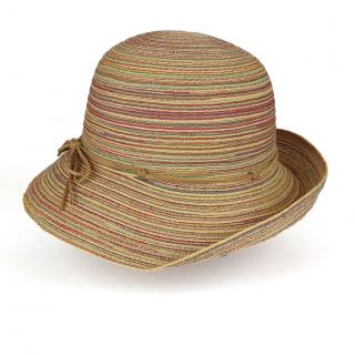 Letní multicolor dámský klobouk nemačkavý Fa-43485