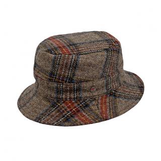 Luxusní vlněný klobouk Bucket Ba-34080942-846 se vzorem Irish Vyberte velikost: L