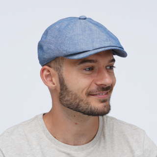 Modrá letní bekovka ME-001 Vyberte velikost: XL