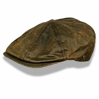 Pánská bekovka Duck cap -hnědá nepromokavá Ba-31526159 Vyberte velikost: 61