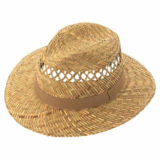 Pánský slamák Fedora Fa-20022 natural Vyberte velikost: 61