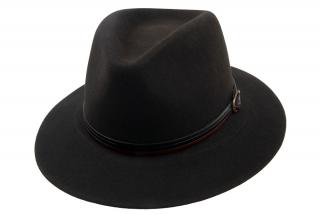 Plstěný klobouk TONAK 11905/15 hnědý Q6062 Vyberte velikost: 54