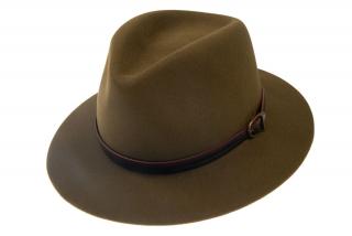 Plstěný klobouk TONAK 11905/15 Khaki - Q5001 Vyberte velikost: 56