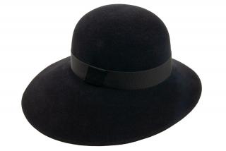 Plstěný klobouk TONAK 53407/17 černý Q 9030 VELIKOST: 56