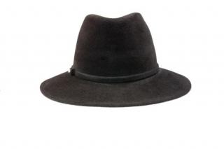 Plstěný klobouk TONAK Fedora Latrán 53148/16 tmavě hnědý Q 6062 VELIKOST: 55