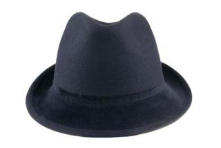Plstěný klobouk TONAK Trilby Tokyo 21105/15 tmavě modrý  Q 3050 VELIKOST: 57
