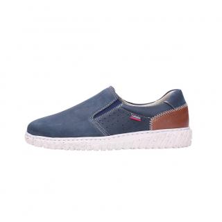 Slip-on tenisky pánské Calleghen 18503 modrá Velikost EU: 39