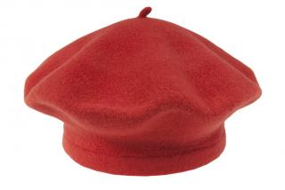 Terakota dámský vlněný baret FLORA 100% vlna WOOLMARK W-baret/115 (M)
