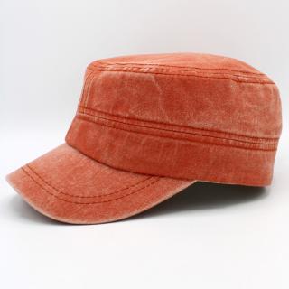 Vojenská kšiltovka - Army Cap -sepraná bavlna s regulací velikosti P-12694 - více barev VYBERTE BAREVNOU VARIANTU: cihlová melange