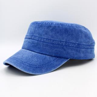 Vojenská kšiltovka - Army Cap -sepraná bavlna s regulací velikosti P-12694 - více barev VYBERTE BAREVNOU VARIANTU: Modrá