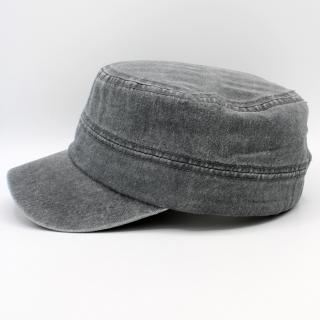 Vojenská kšiltovka - Army Cap -sepraná bavlna s regulací velikosti P-12694 - více barev VYBERTE BAREVNOU VARIANTU: šedá