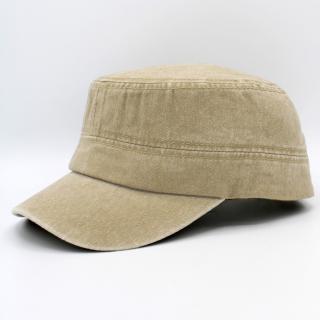 Vojenská kšiltovka - Army Cap -sepraná bavlna s regulací velikosti P-12694 - více barev VYBERTE BAREVNOU VARIANTU: světle béžová