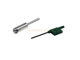 MINI kulatý frézovací dřík - pr.7,6 mm (stopka 3,2 - krátká)
