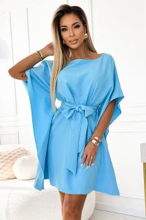 Motýlí šaty Sofia, Světle modré 2XL/3XL