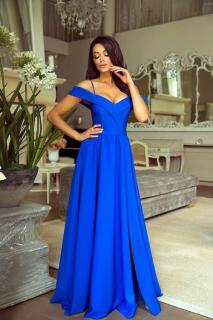 Šaty se spadlými rameny Elizabeth, Royal Blue 34