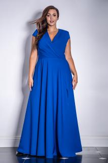 Splývavé šaty Afrodita, Královsky modrá 42