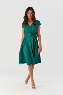 Splývavé šaty Aria, Smaragdové 40