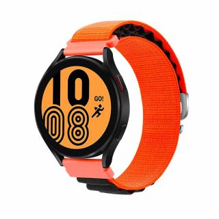 Alpský řemínek pro chytré hodinky 22mm Velikost: 22mm, Barva: Papaya