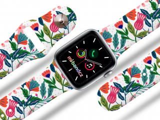 Apple watch řemínek Džungle barva pásku: bílá, Rozměr: 42/44/45/49mm