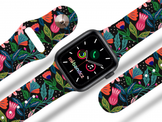 Apple watch řemínek Džungle barva pásku: černá, Rozměr: 42/44/45/49mm